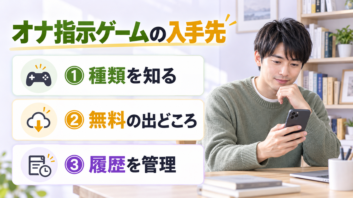 オナ指示ゲームの入手先